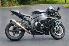 CT Single Full System w/ 16'' QuietKore Muffler ZX-10R/RR (16-25)